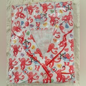 Roller Rabbit Be My Monkey  Pajama Set